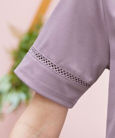 Tiaclasse L 【洗える・接触冷感・紫外線ケア・サラごこち】はしごレースチュニック