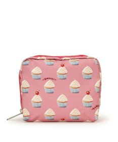 LeSportsac SQUARE COSMETIC/スウィートカップケーキディライト