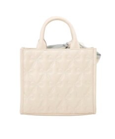 Maison de FLEUR スカーフ付きリボンキルティング2Wayスクエアトート