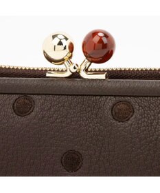 UNBILLION ペルケ perche / アクリル玉がま口2つ折り財布