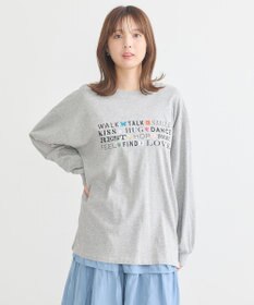 earth music&ecology いいことワードロゴＴシャツ