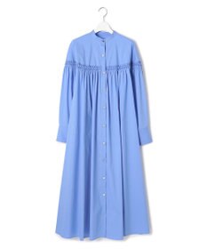 23区 【洗える】コンパクトライトクロス ピンタック ワンピース