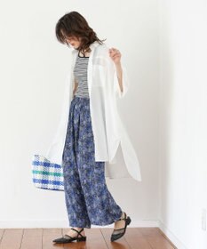 Green Parks 柄イージーパンツⅠ（ワイド）