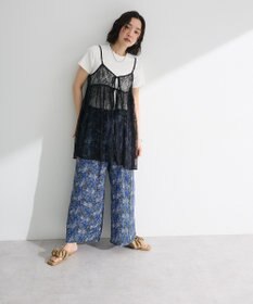 Green Parks 柄イージーパンツⅠ（ワイド）