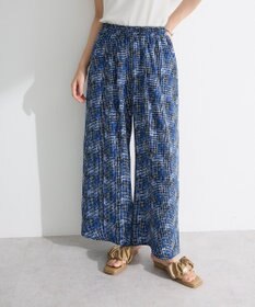 Green Parks 柄イージーパンツⅠ（ワイド）