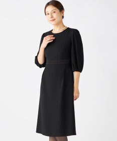 組曲 NOIR 【ストレッチ/オールシーズン対応】ペプラムミニグログラン ジャケット＋ワンピース