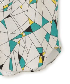 J.PRESS MEN 【J.PRESS ORIGINALS】Vintage Print Half Sleeve Shirt / B.D. / Baggy-Fit