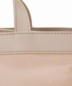 TOPKAPI 【Breath TOPKAPI】防水ナイロン レザーコンビ ミニトート ショルダーバッグ