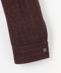 JOSEPH ABBOUD 【イタリア素材/軽量/ストレッチ】ワイドチョークストライプ  ブルゾン