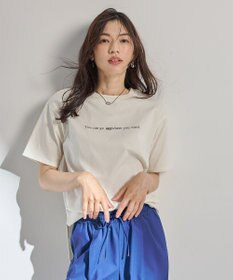ANY オーガビッツロゴテールＴシャツ