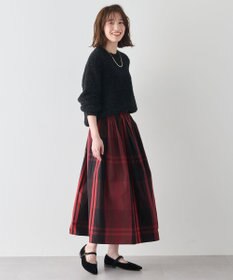 ANY カーリーファンシーニット