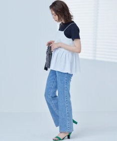 組曲 L 【WEB限定】レリーフジャガードキャミツインセット