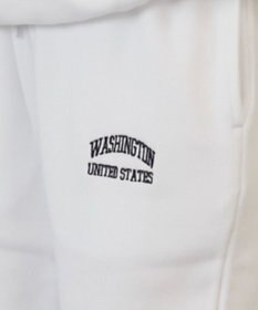 WEGO 【ANGIE VINTAGE】ワンポイント刺繍 裏毛 スウェットパンツ