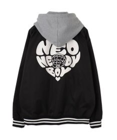 WEGO 【ユニセックス着用ITEM】グラフィックフードスタジャン