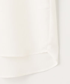 自由区 L 【洗える】ピンタックスリーブ ブラウス