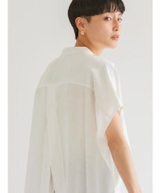 AMERICAN HOLIC ブザムフレンチスリーブバックオープンチュニック