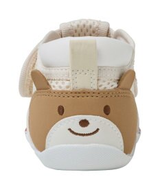 MIKI HOUSE HOT BISCUITS 【11.5-13.5cm】かかと顔 メッシュ ファーストベビーシューズ