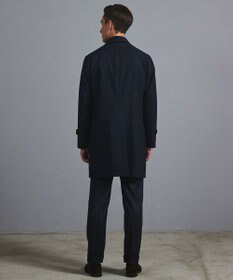 GOTAIRIKU 25年新作/3シーズン対応【防水/軽量/シワになりにくい】メランジカルゼ ステンカラーコート_無地