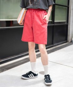 WEGO 【ユニセックス着用ITEM/ウエストゴム】リラックスイージーショーツ