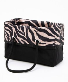 LeSportsac ML 2 WAY TOTE        /ラフィアゼブラ/ブラック