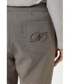 DAKS 裏起毛テーパードパンツ