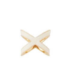 MOONBAT Luna Luce(ルナルーチェ)スカーフリング パール調 Cross Ring お手持ちのスカーフを通すだけ ギフト