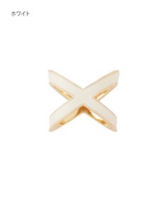 MOONBAT Luna Luce(ルナルーチェ)スカーフリング パール調 Cross Ring お手持ちのスカーフを通すだけ ギフト