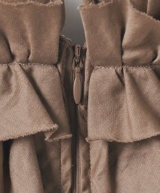 23区 【GOLD LABEL】コットンサテン フリルキャミソール