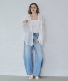 WEGO 【2026年春夏新作】シアーフードシャツ