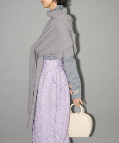 Green Parks フードマフラー＋ケープニット