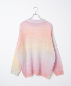 WEGO グラデーションメッシュニット