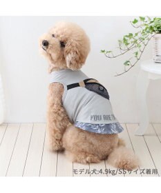 PET PARADISE ペットパラダイス ポケットクール タンクトップ 《重ね着風》 小型犬