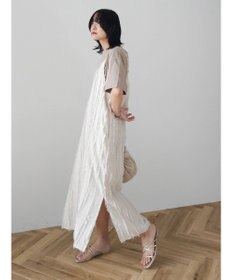 Green Parks フェザージャガードキャミワンピース