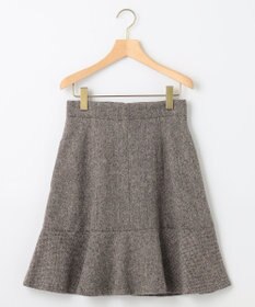 組曲 ネコアシツイードセミフレア スカート