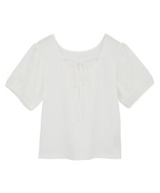 earth music&ecology マルチウェイ配色リボンカットプルオーバー