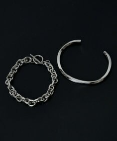 WEGO 【ユニセックス着用ITEM】M2Pステンレスバングルブレス