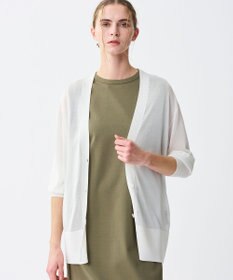 uncrave ラスターシアーニット ロングカーディガン