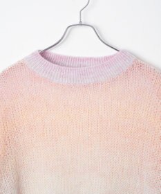 WEGO グラデーションメッシュニット