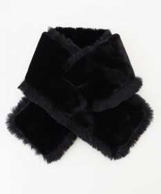 自由区 リバーシブルフェイクファーティペット