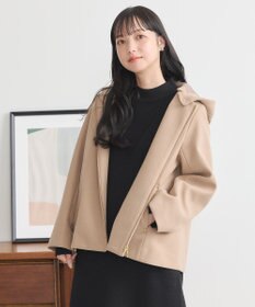 earth music&ecology ２Ｗａｙフードショートコート