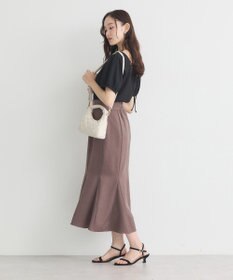 earth music&ecology マルチウェイ配色リボンカットプルオーバー