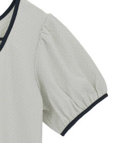 earth music&ecology マルチウェイ配色リボンカットプルオーバー