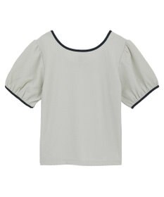 earth music&ecology マルチウェイ配色リボンカットプルオーバー