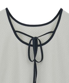 earth music&ecology マルチウェイ配色リボンカットプルオーバー