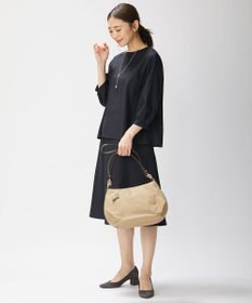 J.PRESS LADIES 【洗える・UVケア・速乾】OXIJEWELストレッチ フレアー スカート