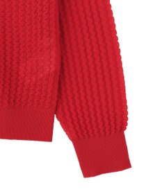 AMERICAN HOLIC 【前後2WAY】透かし編みニットカーディガン