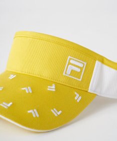 FILA GOLF／marie claire 【FILA GOLF】 総柄サンバイザー