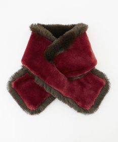 自由区 リバーシブルフェイクファーティペット