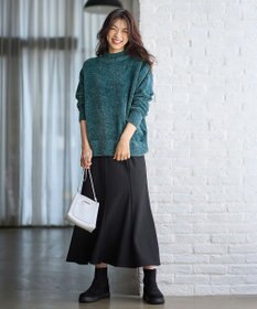 ANY モールニットプルオーバー