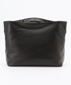 自由区 型押しクロコハンドルトート バック